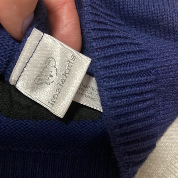 KOALA KIDS | Boys Red and Blue Beanie Hats Set of 2 Size 6-12m - Picture 5 of 6